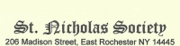 St. Nicholas Society logo